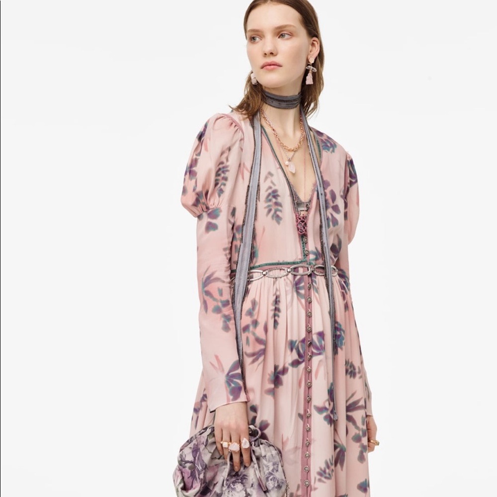 ZARA LIMITED EDITION PRINTED DRESS - Picture 5 of 12